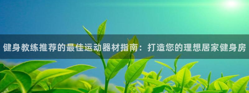 意昂3娱乐代理怎么样：健身教练推荐的最佳运动器材指南