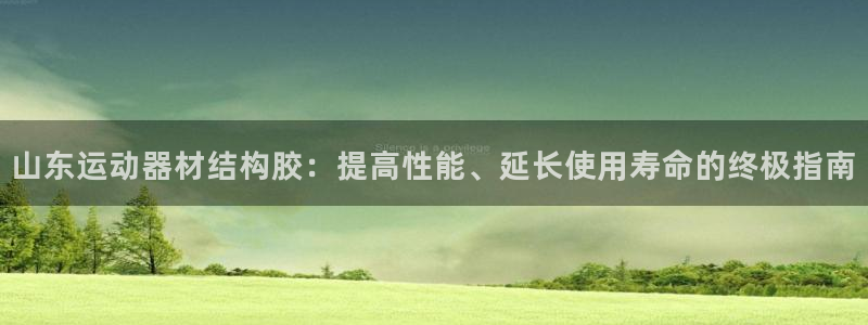 意昂体育3招商电话地址是多少：山东运动器材结构胶：提