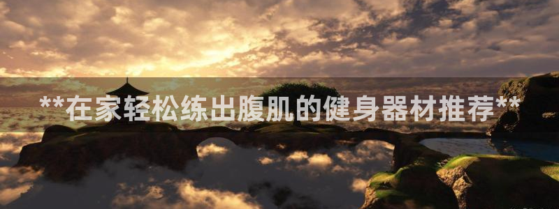 意昂3神州：**在家轻松练出腹肌的健身器材推荐**