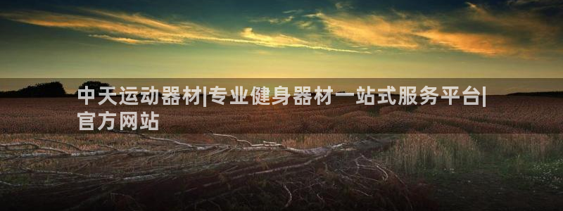 意昂3集团官网首页：中天运动器材|专业健身器材一站式
